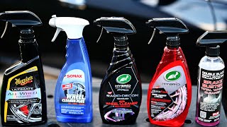 Which WheelTire Cleaner is Best 5 Cleaners Tested [upl. by Amadeus903]