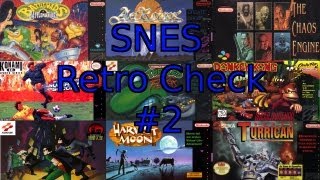 SNES Retro Check 2 part1 [upl. by Iphlgenia]