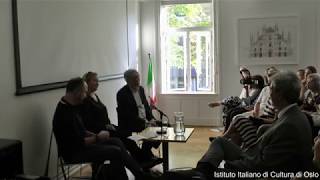 Incontro con l’autore Domenico Starnone  Istituto Italiano di Cultura di Oslo 29052018 [upl. by Kuehn]