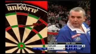 Darts  Phil Taylor Brilliant 180 [upl. by Haraf]