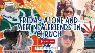 Friday Alone and meet new friends in chruch filipinovlogger ofwinbahrain [upl. by Htabazile]