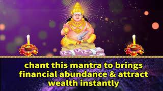 chant this mantra to brings financial abundance amp attract wealth instantly [upl. by Losyram]