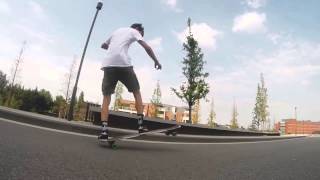 Hans Wouters  SPONSOR ME TAPE Longboard Dance amp Freestyle [upl. by Etnoled]