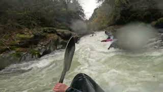 Canyon Creek of The Lewis Kayaking [upl. by Lekram]