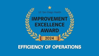 Efficiency of Operation  Improvement Excellence Awards 2024 [upl. by Seppala786]