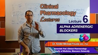 Autonomic Pharmacology Ar  Lec 06  Alpha adrenergic blockers [upl. by Panaggio]