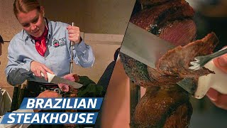 How A Brazilian Steakhouse Serves 1000 People per Night — How To Make It [upl. by Bron]