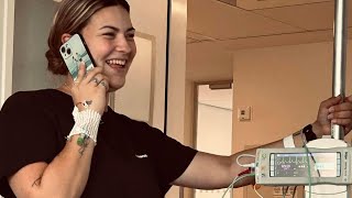 VLOG 126  ZIEKENHUIS OPNAME😢🏥 [upl. by Nnylahs]