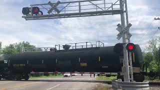 KCS LL60 with KCSM Gevo passes through Garyville LA [upl. by Hukill399]