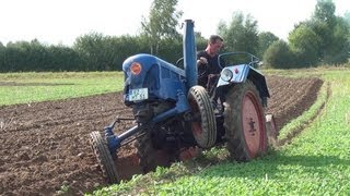 Some Lanz Bulldog Tractors Starting and Plowing Part 3 of 3 [upl. by Herm]