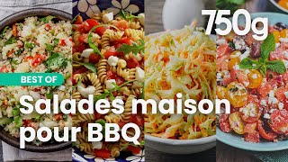 Nos meilleures salades composées pour un BBQ  750g [upl. by Admama]