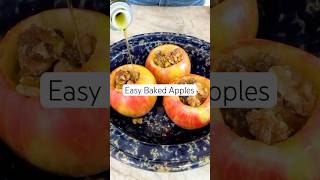 EASY Baked Apples bakedapples apples applerecipe dessert [upl. by Jelle]