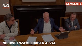 NIEUWE INZAMELDAGEN AFVAL [upl. by Cherilynn367]