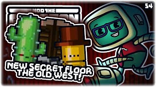 NEW SECRET FLOOR THE OLD WEST  Lets Play Enter the Gungeon Mod the Gungeon  Part 54 [upl. by Macpherson325]