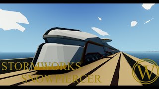 Movie Snowpiercer 26 cars long  Stormworks Snowpiercer [upl. by Pincas]