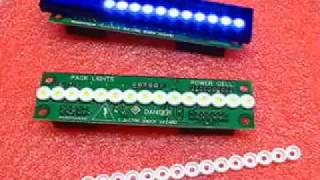 3D printed LED Surround for Proton PackLights Board [upl. by Zehe]