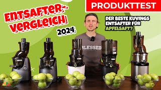 Kuvings Entsafter Vergleich 2024  Bester Entsafter für Apfelsaft [upl. by Alesig]