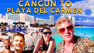 A Journey To Playa Del Carmen Mexico From Cancun 2023 [upl. by Amir]