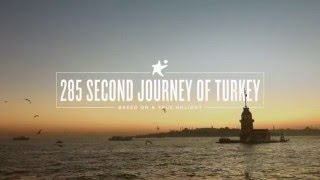 Corendon Airlines  285 Second Journey of Turkey  Trailer [upl. by Charron307]