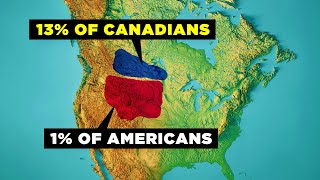 Why Americas North is Emptier Than Canadas South [upl. by Kiona]