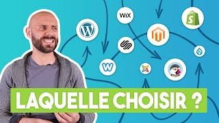 LA MEILLEURE PLATEFORME POUR CRÉER SON SITE WEB  Les CMS en 2024 [upl. by Saval]