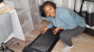 How to set up your at home Walking pad or Treadmill and discuss weight loss lifestyle [upl. by Lust722]