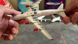 Review  Diecast 1400 Phoenix Model Boeing 747 What changed over the years [upl. by Ezitram40]