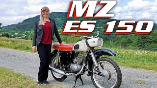 MZ ES 150 Baujahr 1966 Vorstellung Technik Details Sound Probefahrt Oldtimer Blondie Original DDR [upl. by Ecydnak715]