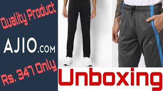 PERFORMAX Track Pants Unboxing and review  Buy From AJIO  497 Track only at Rs 347 [upl. by Echo]