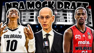 2024 NBA Lottery Mock Draft 10 [upl. by Al991]