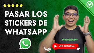 Cómo PASAR LOS STICKERS de WhatsApp al Cambiar de Móvil  😀 Fácil y Rápido 📲 [upl. by Ellehcsar112]