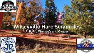 Wilseyville Hare Scrambles A B Pro Women and C races racing harescramble 🏁🏆 [upl. by Greenman423]