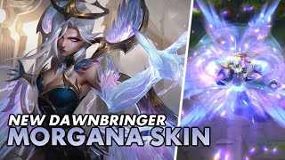 🔮⛓️ NEW DAWNBRINGER MORGANA SKIN HAS AMAZING EFFECTS  Morgana Full PBE Gameplay  Luminum [upl. by Alegnaed]