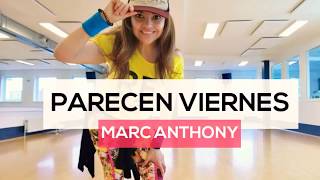 PARECEN VIERNES Marc Anthony SALSA  Original Choreo Karla Borge [upl. by Irodim]