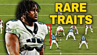 Film Room How Eagles Jalen Carter WREAKED HAVOC vs Commanders [upl. by Lemak]