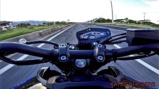 YAMAHA MT09 MT09 SP TOP SPEED [upl. by Grannias]