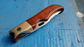 Como hacer una navaja clasica how to make a classic knife [upl. by Mallon]