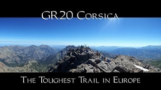 Corsica GR20 The Toughest Trail in Europe [upl. by Tihor]