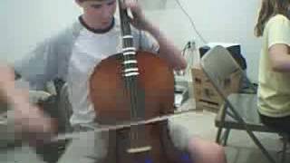 Brandenburg concerto No 3 on cello [upl. by Virgilio]