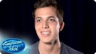 Luis Gamarra Road To Hollywood Interviews  AMERICAN IDOL SEASON 12 [upl. by Gasser]