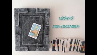 Vízöntő 2024 december  Általános Tarot kártyavetés [upl. by Aicirt]