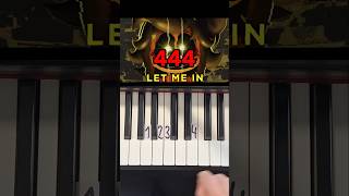 LET ME IN Verse Cg5 x CYN Piano Tutorial shorts [upl. by Hairabez]