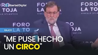 El desahogo de Rajoy con los tapones de las botellas de plástico quotMe puse hecho un circoquot [upl. by Oliana]