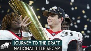 National Championship Recap amp Scouting Cornerbacks  Journey to the Draft [upl. by Georgeanna]