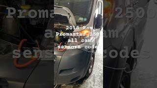 2018 Ram Promaster 2500 36 P0390 P0365 P0345 P0340 both sensors are faulty rampro rammax ramlife [upl. by Oiramaj]