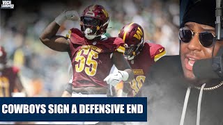 ✭ The Dallas Cowboys sign defensive end KJ Henry [upl. by Heng]