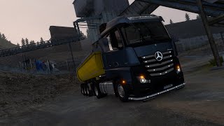 27 TON YÃœKLE DÄ°K YOKUÅTA KALDIK  KÄ°RKENES MADEN YOLU  ETS2 TRUCKERSMP [upl. by Brown568]