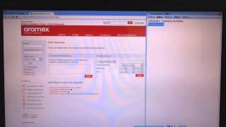 ARAMEX Tracking Online How to Track Aramex Parcels [upl. by Judus]