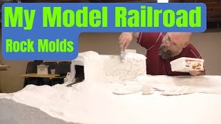 My Model Railroad  Rock Molds [upl. by Oinegue]