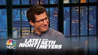 Andy Sambergs SNL Characters That Never Were  Late Night with Seth Meyers [upl. by Warwick]